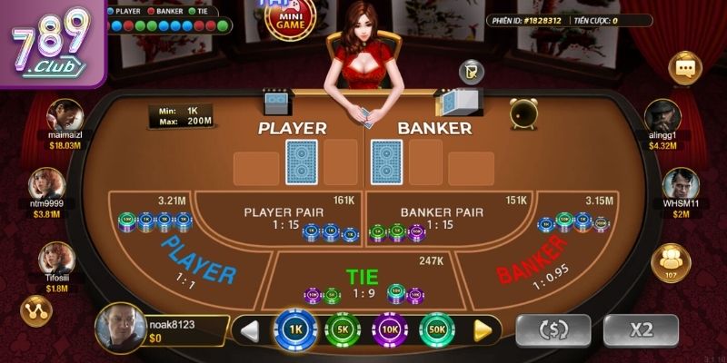 Baccarat 789CLUB - Hướng Dẫn Cách Chơi Và Bí Kíp Thắng Lớn 3 Tránh đặt vào cửa Hòa để tăng tỷ lệ thắng