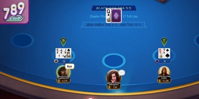 Blackjack 789CLUB - Nắm Vững Các Quy Tắc Thắng Thua Cơ Bản 3 Những lỗi thường gặp trong khi đánh Blackjack